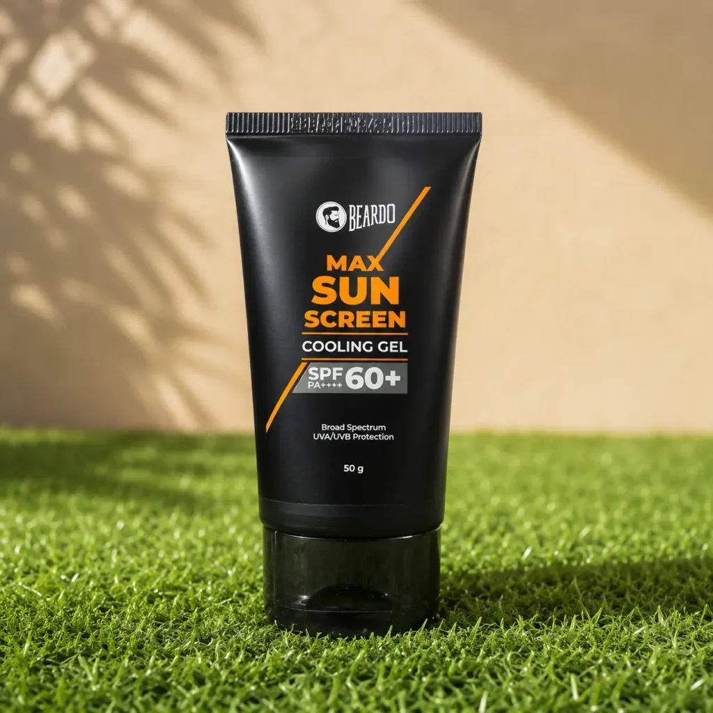 Beardo Max Sunscreen Cooling Gel SPF 60+ 50g