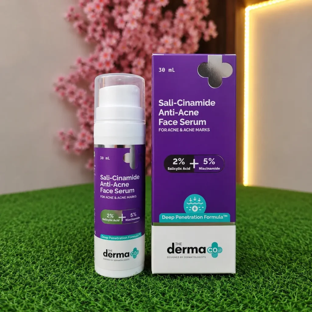 The Derma Co Sali-Cinamide Anti-Acne Face Serum 30ml