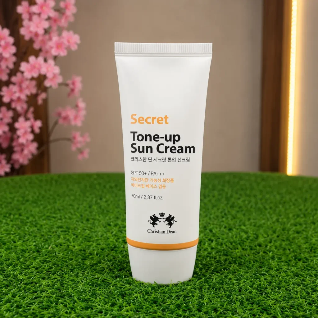 Christian Dean Secret Tone-Up Sun Cream SPF 50+ PA+++ 70ml